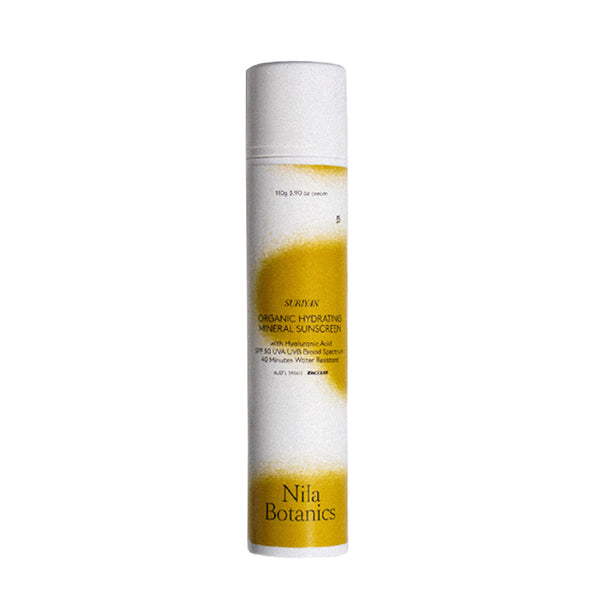 Suriyan Organic Hydrating Mineral Sunscreen SPF50 | NILA BOTANICS